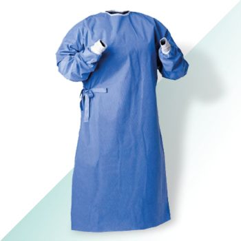 Camice chirurgico non sterile monouso 40gr TNT triplo strato - 1pz