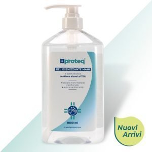 Gel igienizzante mani 75% alcol 1lt - 1pz