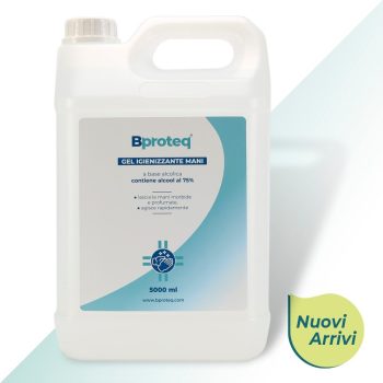 GEL IGIENIZZANTE MANI 5 Litri con 75% alcol BPROTEQ