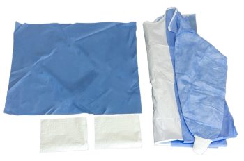 Kit camice sterile rinforzato 35gr + telo - 1pz