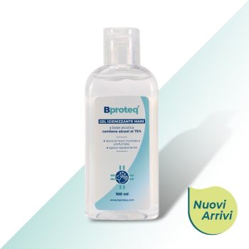 Gel igienizzante mani 75% alcol 100ml - 1pz