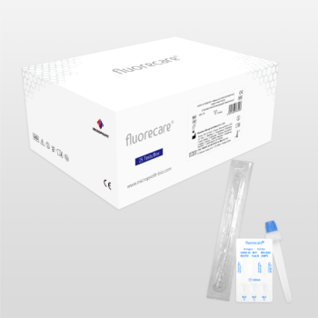 Test Combo 9 - Covid, Influenza A/B, RSV/ADV/hMPV/RhV/PIV/M.P. - Fluorecare - 25pz